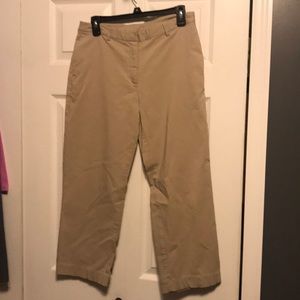 Express khaki Capri pants